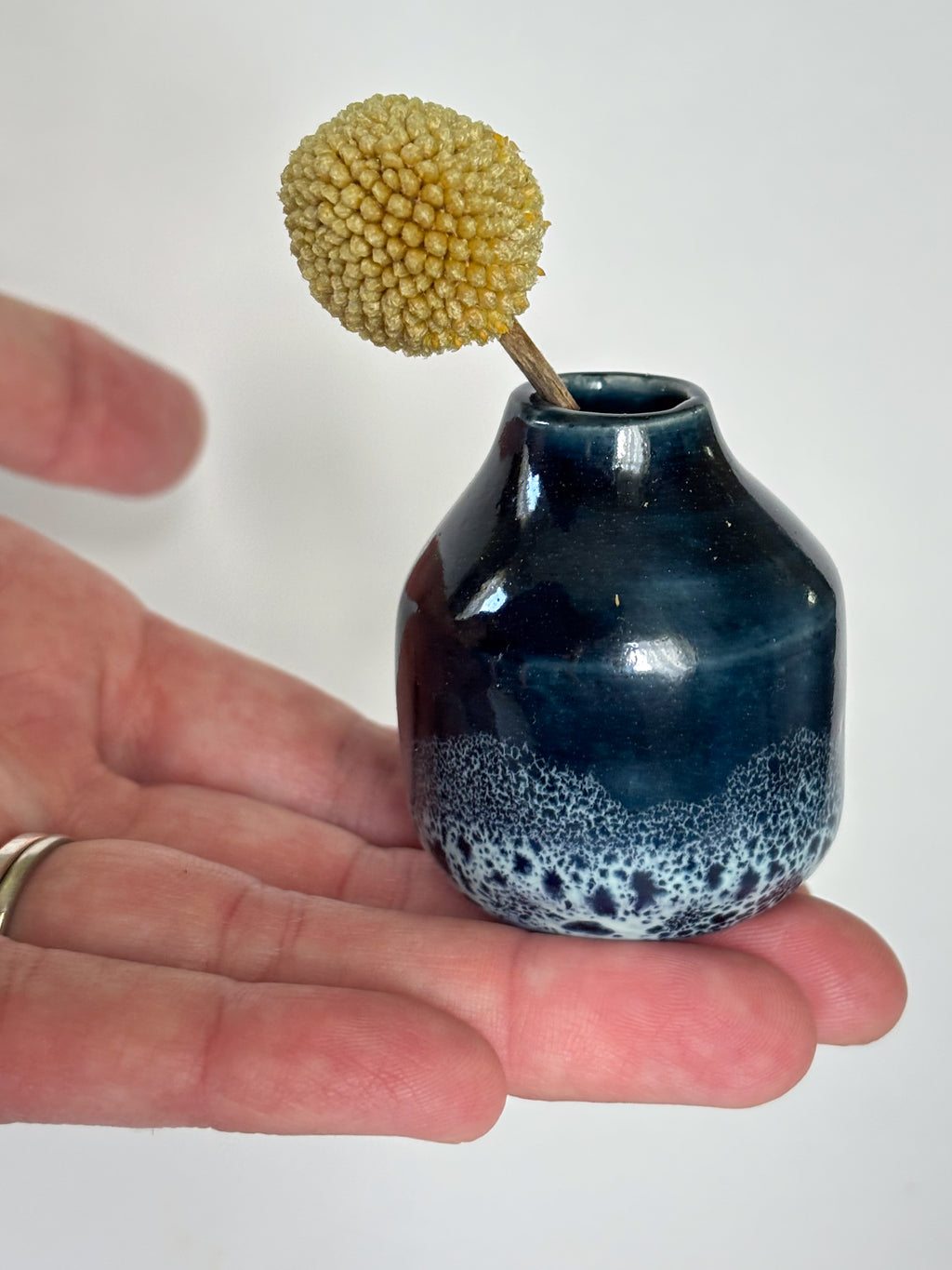 Mini Deep Blue Vase
