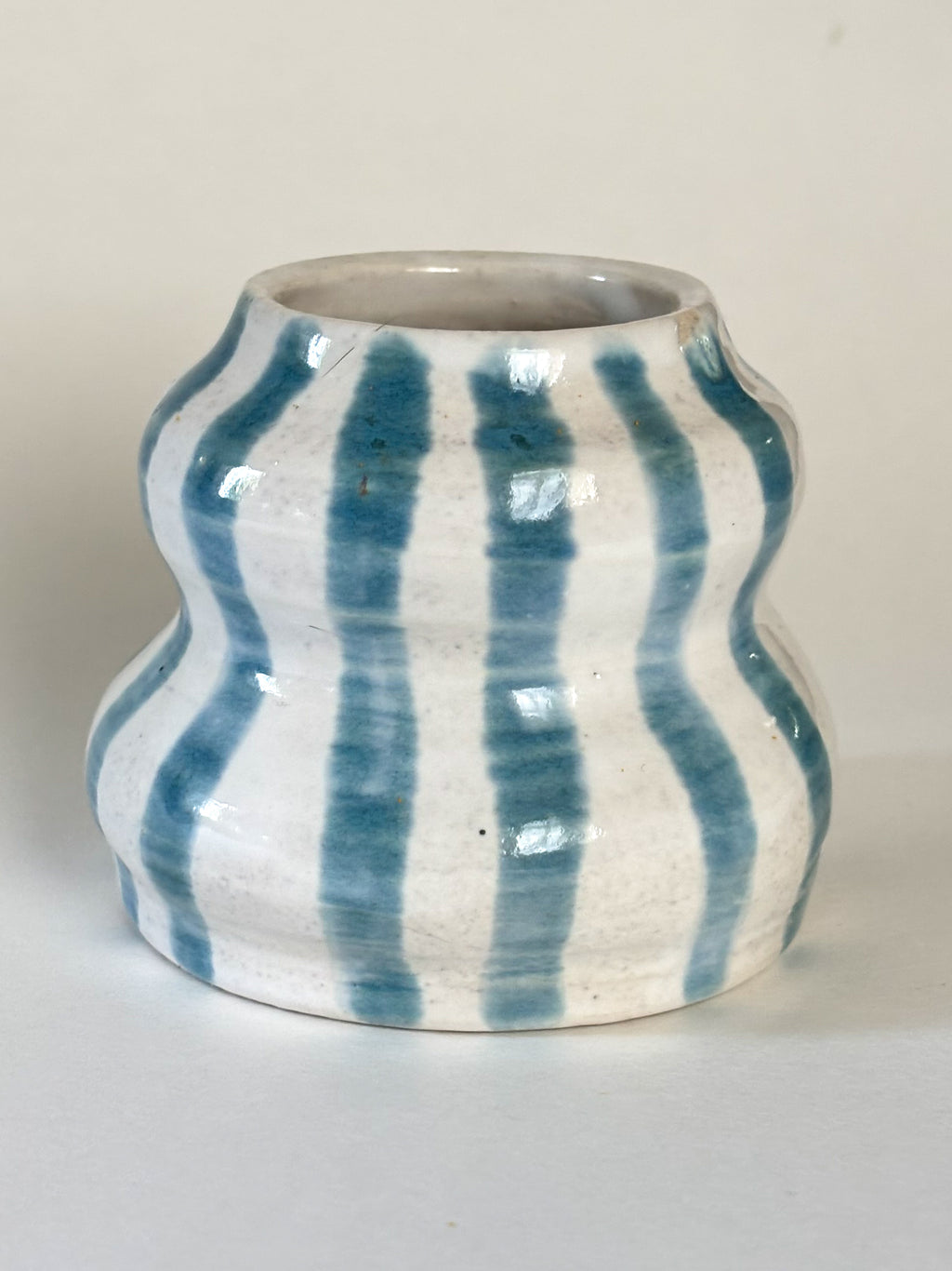 Hanging onto Summer Blue Vase