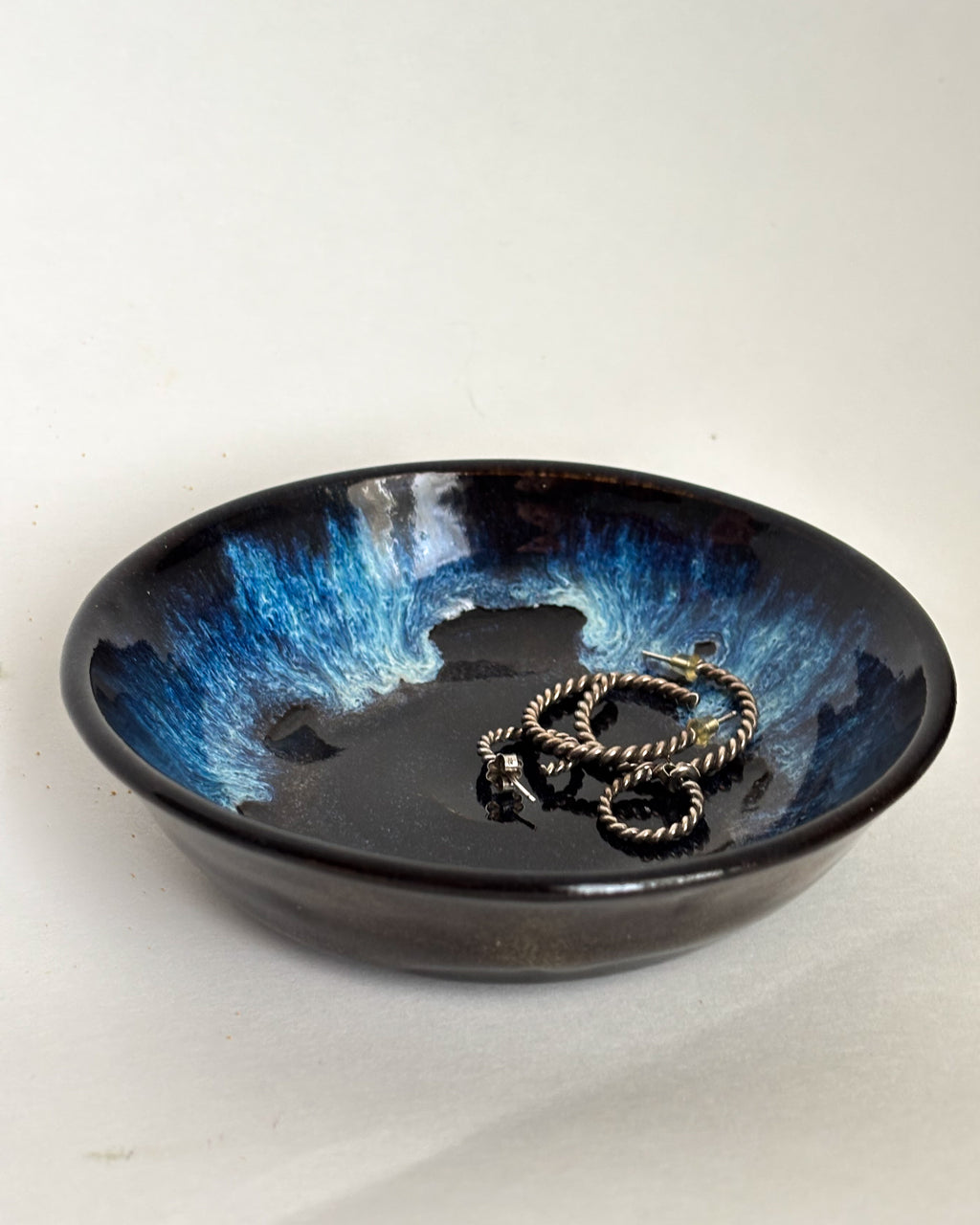 Deep Blue Sky Trinket Dish