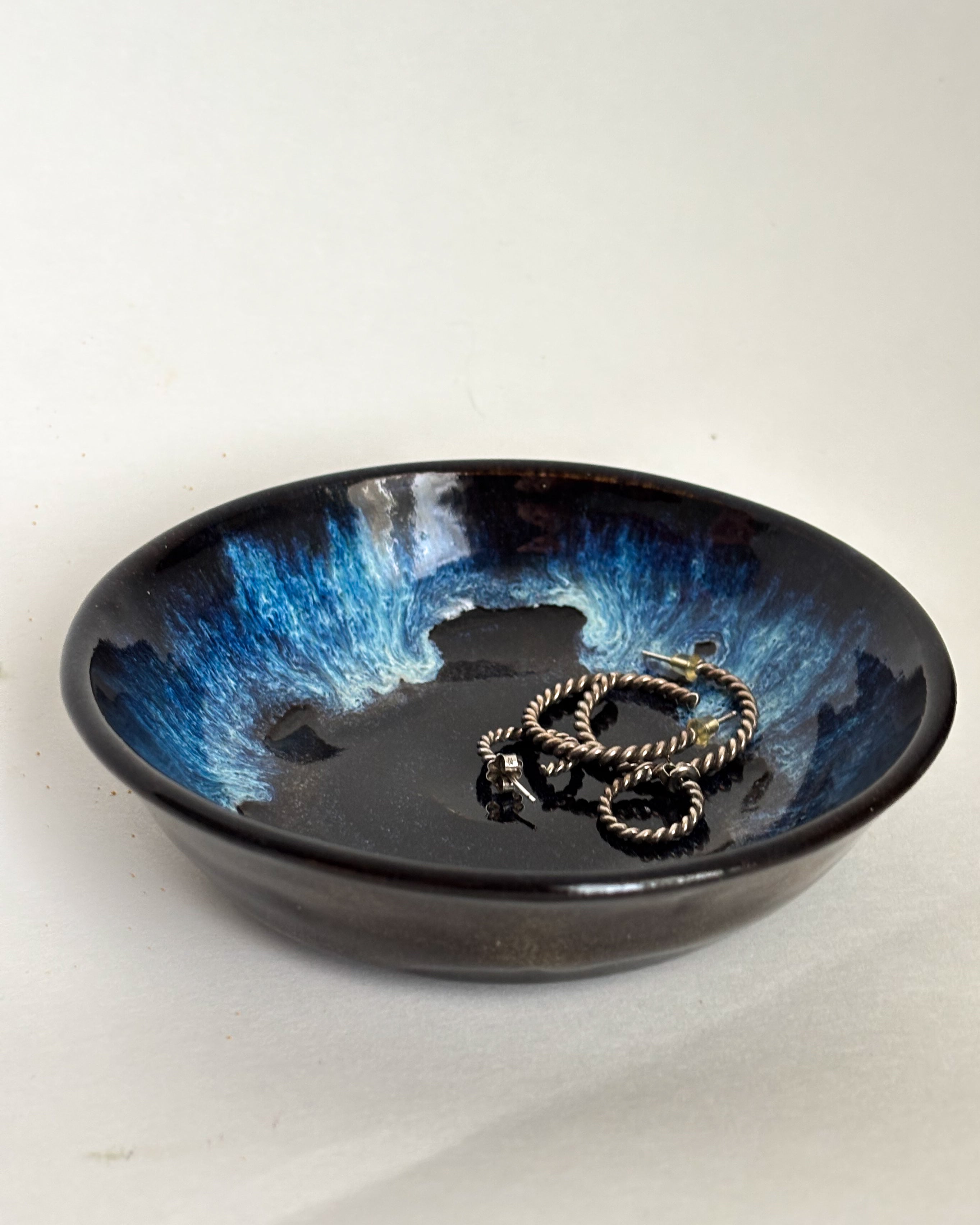 Deep Blue Sky Trinket Dish