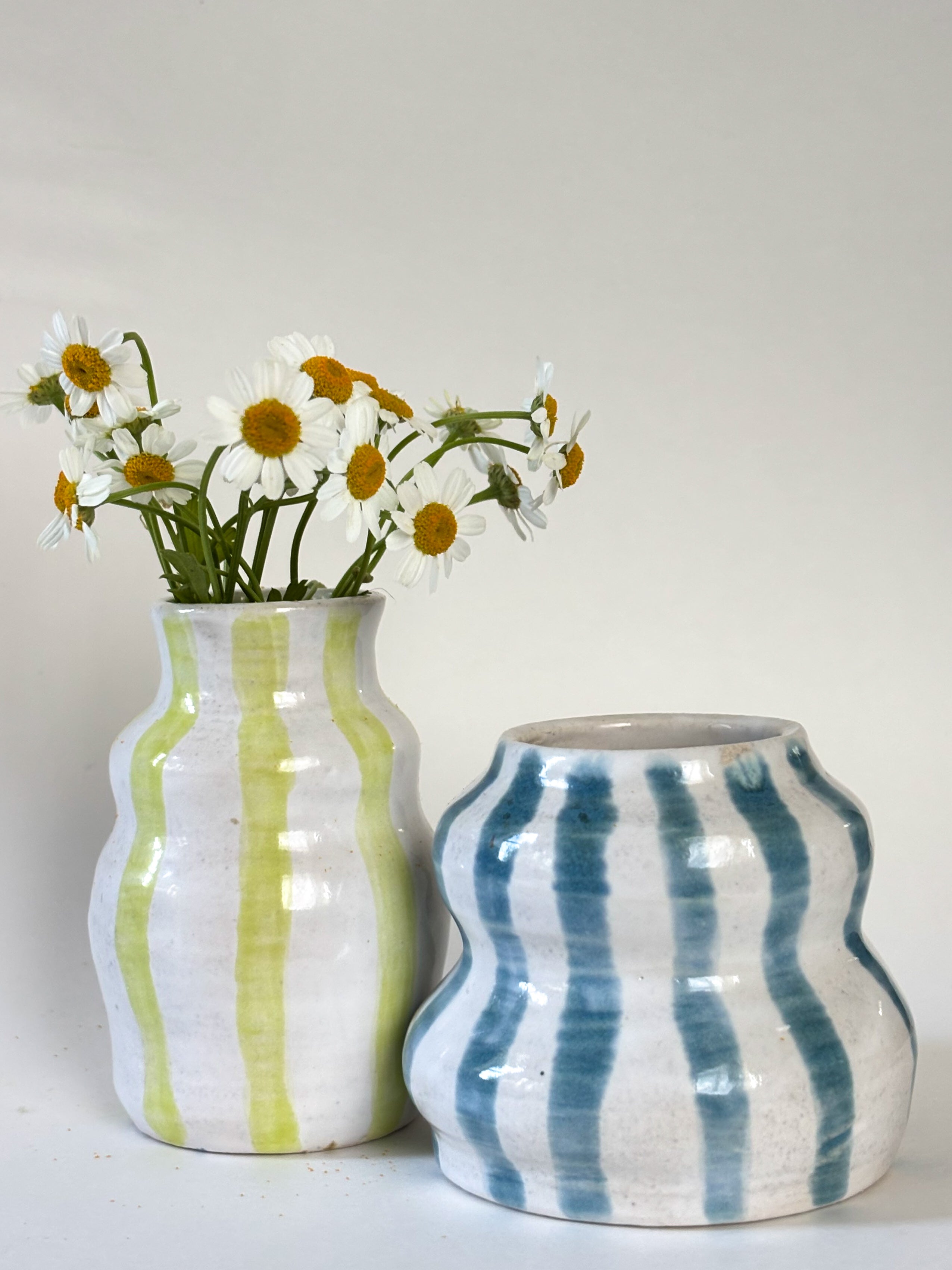 Hanging onto Summer Blue Vase