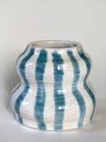 Hanging onto Summer Blue Vase