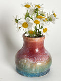 Dark Autumn Rainbow Mini Vase