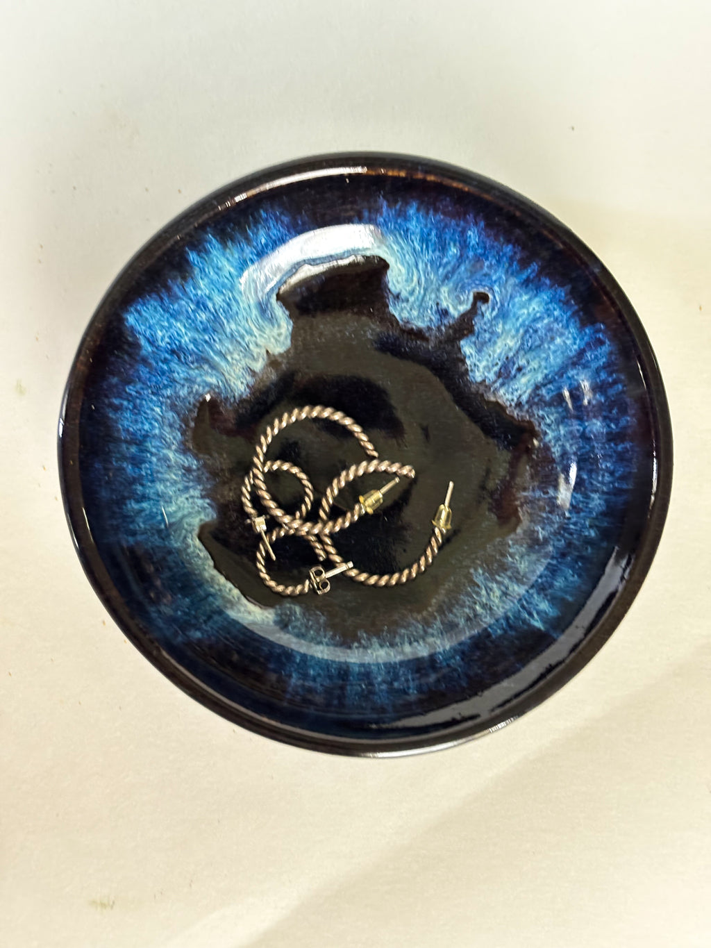 Deep Blue Sky Trinket Dish